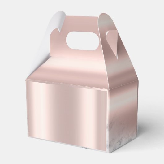 バラ金ゴールドエレガントピンクシック箔マーブル フェイバーボックス (裏面サイド)