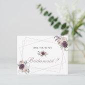 バラ金ゴールドエレガントフローラは私の花嫁 インビテーションポストカード (スタンド正面)