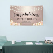 バラ金ゴールドエレガントフローラ卒業会 横断幕 (トレードショー)