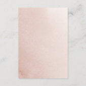 バラ金ゴールドエレガント秋花結婚の詳細 エンクロージャーカード (裏面)