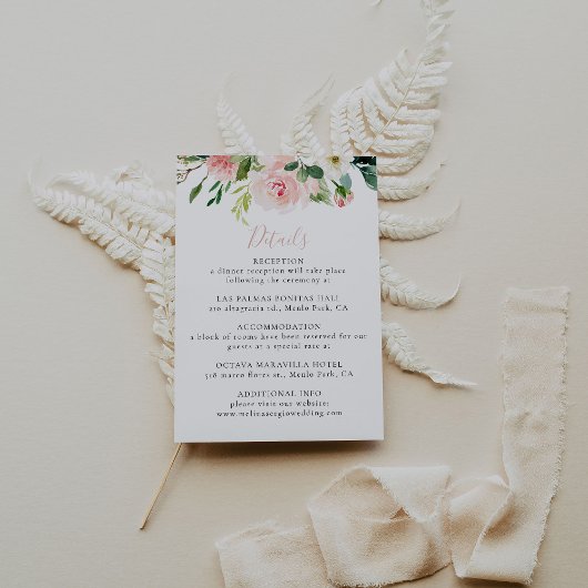 バラ金ゴールドエレガント秋花結婚の詳細 エンクロージャーカード