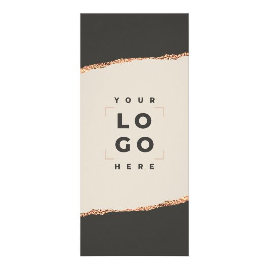 バラ金ゴールドエレガント黒モダンガーリー価格表 ラックカード (正面)