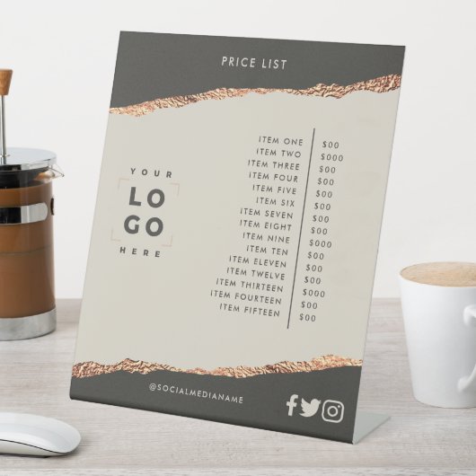 バラ金ゴールドエレガント黒モダンガーリー価格表 台座サイン (インサイチュ)