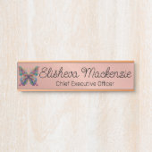 バラ金ゴールドオフィスのドアの署名シンボルや象徴名プレート サインプレート (正面)