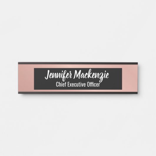 バラ金ゴールドオフィスドアの看板 サインプレート (正面)