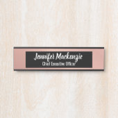 バラ金ゴールドオフィスドアの看板 サインプレート (正面)