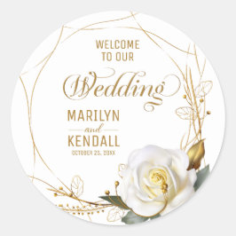 バラ金ゴールドオーガニックフローラ ラウンドシール