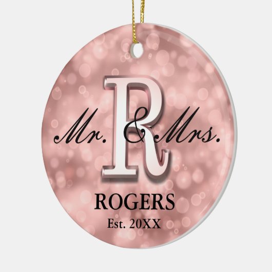 バラ金ゴールドカスタムの新規化 セラミックオーナメント (左)