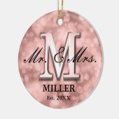 バラ金ゴールドカスタムの新規化 セラミックオーナメント (左)