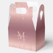 バラ金ゴールドカスタムグリッターレター名優先ボックス フェイバーボックス (オープン)