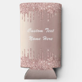 バラ金ゴールドカスタムグリッター文字名クーラーボックス スリム缶クーラー (裏面)