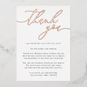 バラ金ゴールドカスタム写真ありがとう 箔シーズンカード (正面)