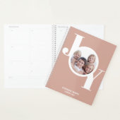 バラ金ゴールドカスタム写真 プランナー手帳 (ディスプレー)