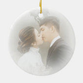 バラ金ゴールドカスタム新規溶解セラミックオーナメント セラミックオーナメント (裏面)