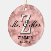 バラ金ゴールドカスタム新規溶解セラミックオーナメント セラミックオーナメント (左)