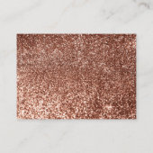 バラ金ゴールドカボチャ |ベビーシャワーベビー用の本 エンクロージャーカード (裏面)