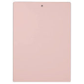 バラ金ゴールドカラープロフェッショナルガーリーモノグラム名 クリップボード (裏面)