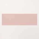 バラ金ゴールドカラープロフェッショナルシンプルモノグラム名 ヨガマット (裏面(横))