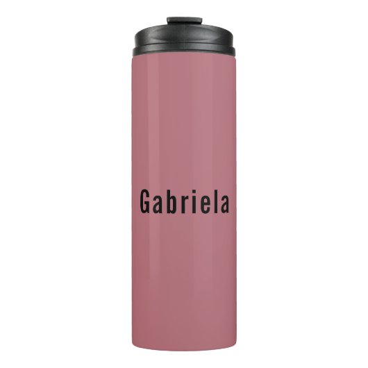 バラ金ゴールドカラープロフェッショナルトレンディープレモダンイン タンブラー (正面)