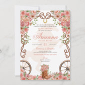 バラ金ゴールドカントリーウエスタンシャーロランチキンセアニェラ 招待状 (正面)