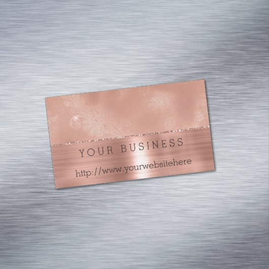 バラ金ゴールドガーリーレース マグネット名刺 (インサイチュ)