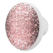 バラ金ゴールドキラライトガールズキラキラ輝く セラミックノブ (右)