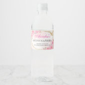 バラ金ゴールドキンセアニェラ恋しく思クリン15アノス誕生日 ペットボトルラベル (正面)