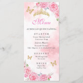 バラ金ゴールドキンセアニェラ恋しく思クリン15アノス誕生日 メニュー (正面)