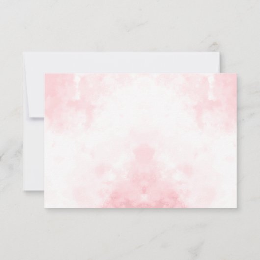 バラ金ゴールドキンセアニェラ恋しく思クリン15アノス誕生日 出欠カード (裏面)