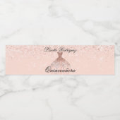 バラ金ゴールドキンセアニェラ ペットボトルラベル (シングルラベル)