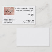 バラ金ゴールドクラシック大理石ロゴ 名刺 (正面/裏面)