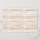 バラ金ゴールドクラシック華美マンダラウェディング招待 箔招待状 (裏面)