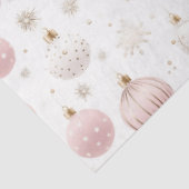 バラ金ゴールドクリスマスオーナメントスノーフレーク 薄葉紙 (詳細)