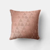 バラ金ゴールドクリスマスツリー クッション (裏面)