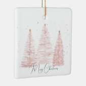 バラ金ゴールドクリスマスツリー セラミックオーナメント (右)