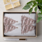 バラ金ゴールドクリスマスツリー 薄葉紙 (ギフト)