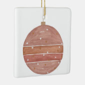 バラ金ゴールドクリスマス装飾 セラミックオーナメント (右)