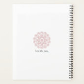 バラ金ゴールドクロシェプランナー プランナー手帳 (裏面)