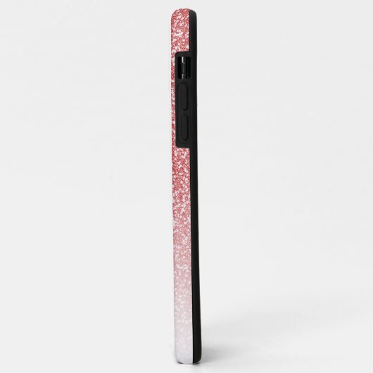 バラ金ゴールドグラデーショングリッターブラックスクリプト名 Case-Mate iPhoneケース (裏面/左)