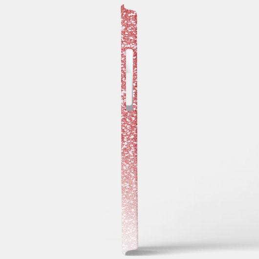 バラ金ゴールドグラデーショングリッターブラックスクリプト名 Case-Mate iPhoneケース (裏面 / 左)