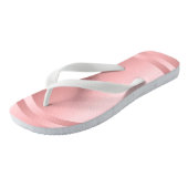 バラ金ゴールドグラマーテンプレートモダントレンディーエレガント ビーチサンダル (アングル)