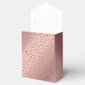 バラ金ゴールドグラムアニマルプリントキラキラ フェイバーボックス (オープン)