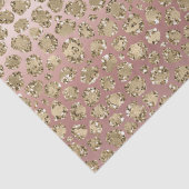 バラ金ゴールドグラムグリッターレオパード 薄葉紙 (詳細)