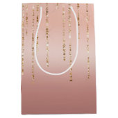 バラ金ゴールドグラムストリング ミディアムペーパーバッグ (正面)