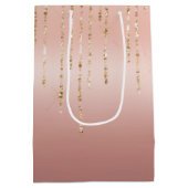 バラ金ゴールドグラムストリング ミディアムペーパーバッグ (裏面)