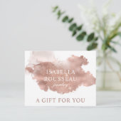 バラ金ゴールドグリッターインクジュエリーギフト券 (スタンド正面)