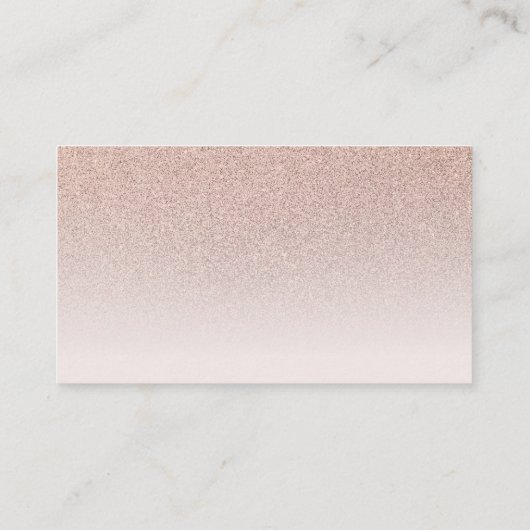 バラ金ゴールドグリッターウィングウェル結婚ズ エンクロージャーカード (裏面)