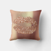 バラ金ゴールドグリッターキスリップグラムメイクアップ銅 クッション (裏面)