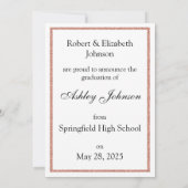 バラ金ゴールドグリッタークラス2025写真アナウンス 招待状 (裏面)