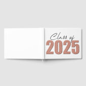 バラ金ゴールドグリッタークラス2025 ゲストブック (全面)